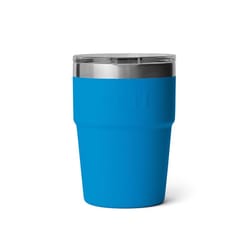 YETI Rambler 16 oz Big Wave Blue BPA Free Insulated Cup