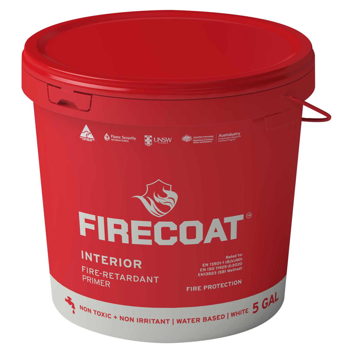 Firecoat White Low Sheen Water-Based Primer 5 gal - Ace Hardware