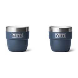 YETI Rambler 4 oz Navy BPA Free Insulated Tumbler
