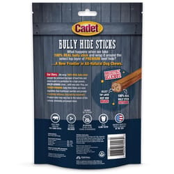 Cadet Beef Hide and Beef Pizzle Bully Stick For Dogs 3.56 oz 5 in. 5 pk