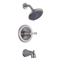 Delta Monitor 1-Handle Brushed Nickel Tub and Shower Faucet