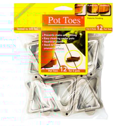 Down Under 0.5 in. H Gray Plastic Pot Toes Down Under 0.5 in. H Gray Plastic Pot Toes