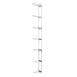 John Sterling 63-3/16 in. H X 3-1/2 in. W X 8-7/8 in. D Steel Sports Ball Storage Rack