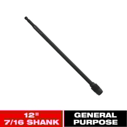 Diablo 12 in. L X 7/16 in. D Hole Saw Extension