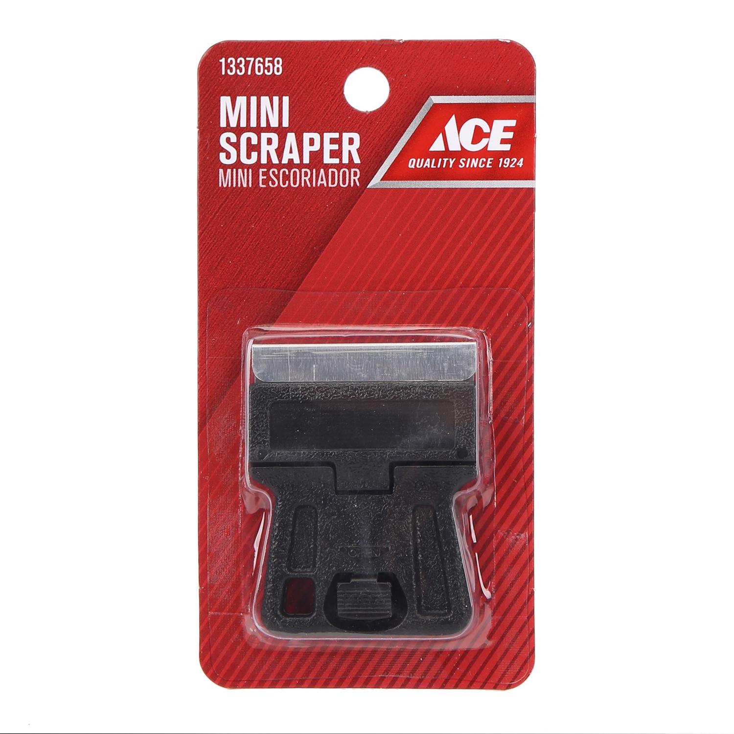 Ace 1-1/2 in. W Steel Single-Edge Glass Scraper - Ace Hardware
