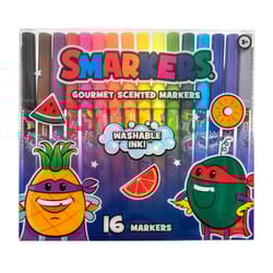 Scentco Smarkers Scent Markers Assorted 16 pc