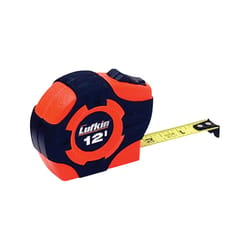 Lufkin P1000 Series 12 ft. L X 0.5 in. W Hi-Viz Tape Measure 1 pk