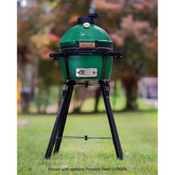 Big Green Egg 13 in. MiniMax Charcoal Kamado Grill and Smoker Green