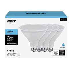 Feit Enhance PAR38 E26 (Medium) LED Bulb Daylight 75 Watt Equivalence 4 pk