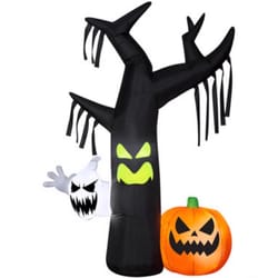 Gemmy Airblown 84 in. LED Prelit Ghostly Tree Scene Inflatable