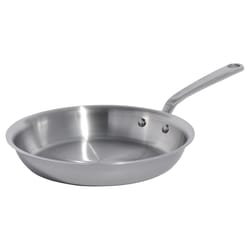 Made In Stainless Steel Fry Pan 10 in. Silver