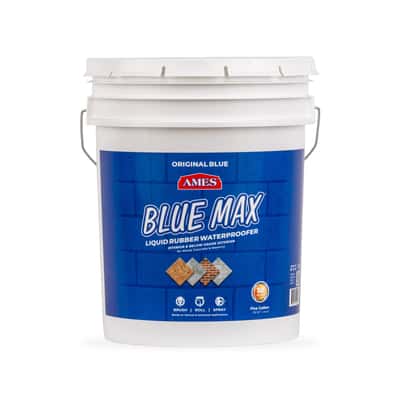 Ames Blue Max Liquid Rubber Translucent Blue Water Based Waterproof Sealer 5 Gal Ace Hardware