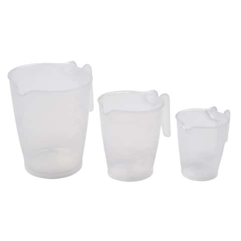 Home Plus Plastic Clear Measuring Cup Set - Ace Hardware