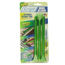 Scrigit 1 in. W Plastic Double Edge Scraper Blade