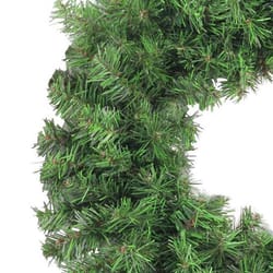 Holiday Bright Lights 24 in. D X 2 ft. L Douglas Wreath