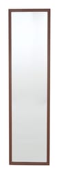 Erias 49 in. H X 13 in. W Natural Brown Plastic Mirror