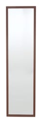 Erias 49 in. H X 13 in. W Natural Brown Plastic Mirror