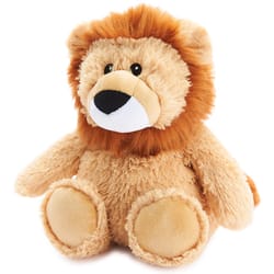 Warmies Lion Stuffed Animal Brown