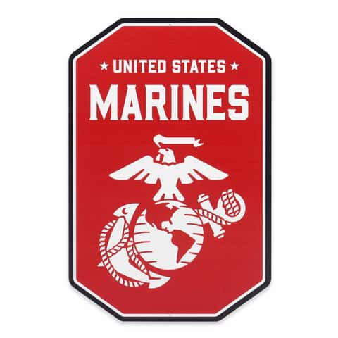 USMC Can Cooler - Insulated Stainless Steel Marine Corps Bottle Cooler