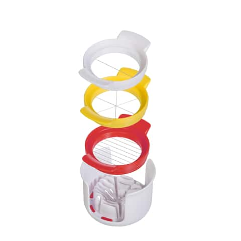 1pc Multifunctional Stainless Steel Egg Slicer, Labor-saving