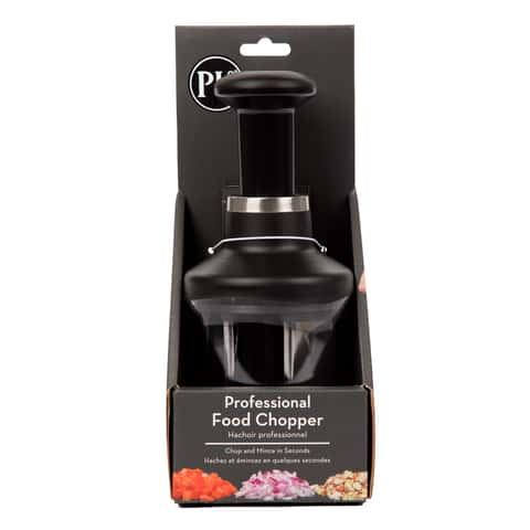 Progressive PL8 Black Plastic/Stainless Steel Food Chopper - Ace