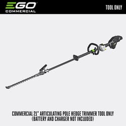 EGO Commercial HTX5300-PA 21 in. 56 V Battery Articulating Head Hedge Trimmer Tool Only