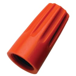 Ideal Wire-Nut 14 AWG Wire Connectors Orange 250 pk