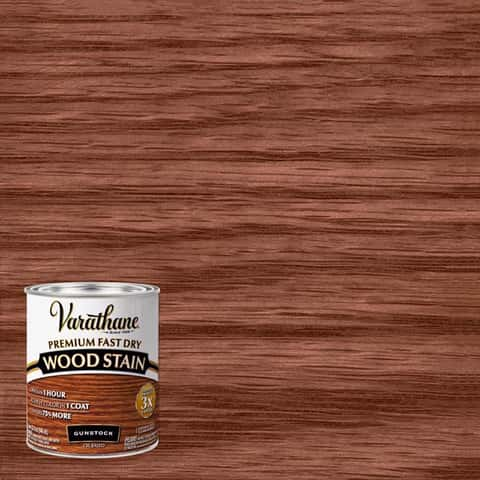 Varathane Semi-Transparent Gunstock Oil-Based Urethane Modified Alkyd Fast  Dry Wood Stain 1 qt - Ace Hardware