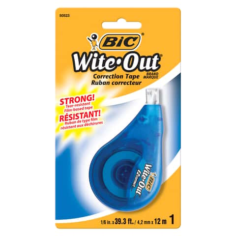 BIC Wite-Out Correction Tape, Variety Pack, 10 ct