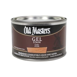 Old Masters Semi-Transparent Cedar Oil-Based Alkyd Gel Stain 1 pt