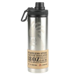 Aquapelli 18 oz Silver BPA Free Vacuum Insulated Bottle