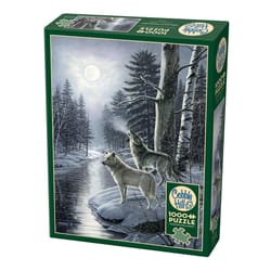 Cobble Hill Wolves By Moonlight Jigsaw Puzzle 1000 pc