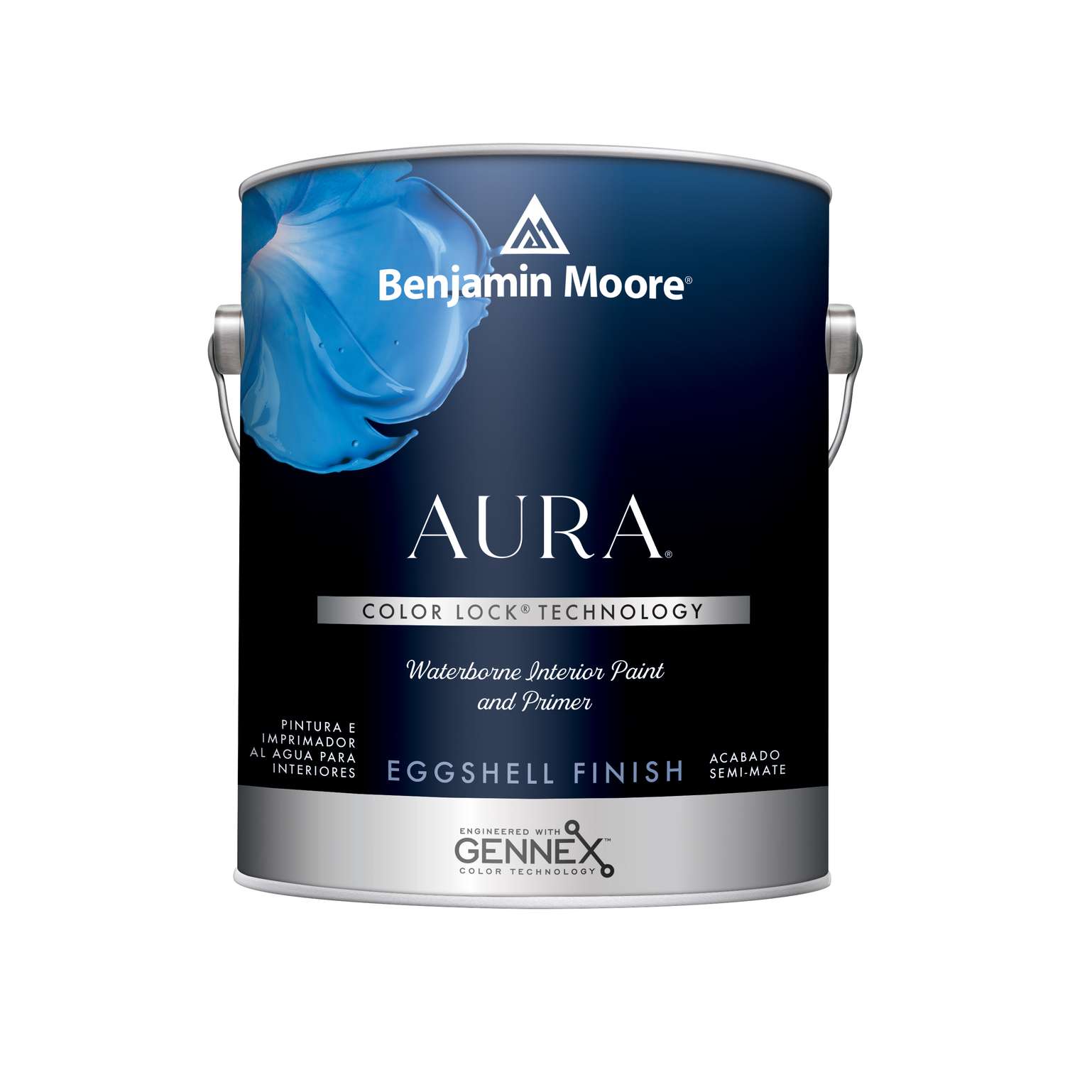 Benjamin Moore Aura Eggshell Base 2 Paint and Primer Interior 1 gal Ace Hardware