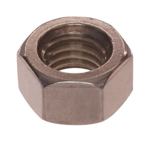 Hillman #10-32 in. Stainless Steel SAE Hex Machine Screw Nut 100 pk Hillman #10-32 in. Stainless Steel SAE Hex Machine Screw Nut 100 pk