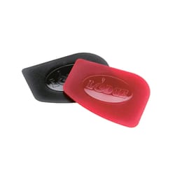 Lodge Black/Red Plastic Pan Scraper