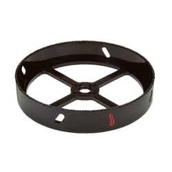 Milwaukee Hole Dozer 3-1/8 in. Carbide Grit 1 in. L X 1/4 in. D Recessed Light Hole Saw