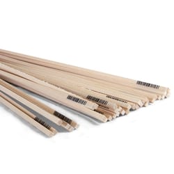 Midwest Products 1/8 in. T X 1/8 in. W X 2 ft. L Basswood Strip #2/BTR Premium Grade Midwest Products 1/8 in. T X 1/8 in. W X 2 ft. L Basswood Strip #2/BTR Premium Grade