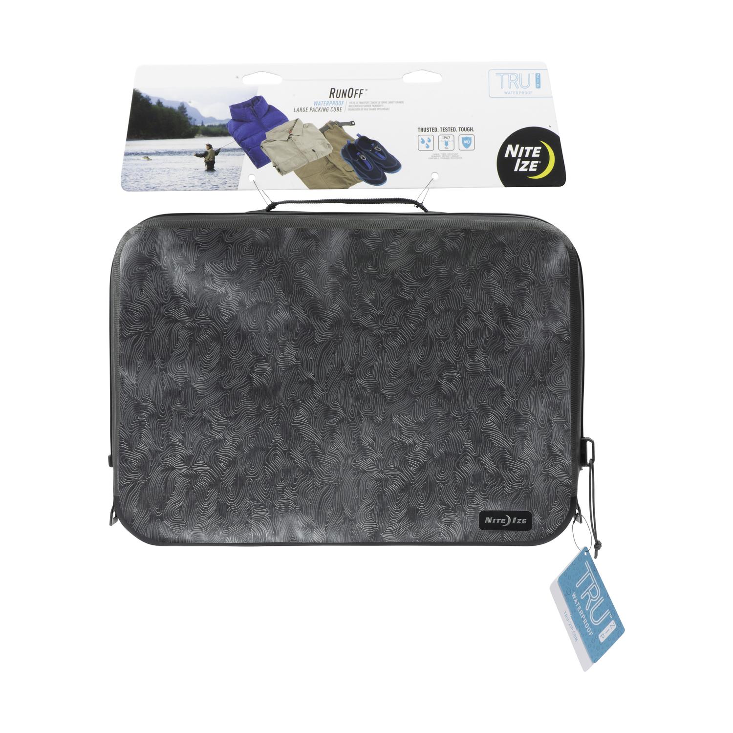 Nite Ize RunOff Black Packing Cube 9.5 in. H X 3.5 in. W X 14.25 in. L 4 pk Sansujyuku sansujyuku.com