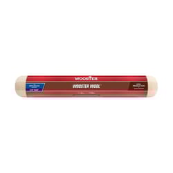 Wooster Wool Lambskin 18 in. W X 1/2 in. Regular Paint Roller Cover 1 pk