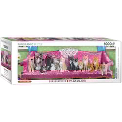 Eurographics Kitty Cat Couch Jigsaw Puzzle Multicolored 1000 pc