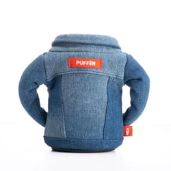 Puffin Drinkwear 12 oz Blue Cotton Bottle Holder