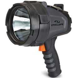 Cyclops 900 lm Black LED Spotlight