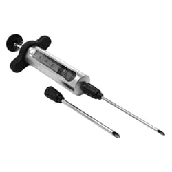 Broil King Aluminum Black/Silver Marinade Injector 1 pk