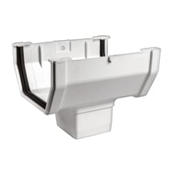 Genova Raingo Gutter Guard White 5 Ft By Genova At Fleet Farm