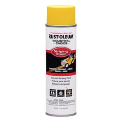 Rust-Oleum Industrial Choice Gloss Yellow Spray Paint 18 oz