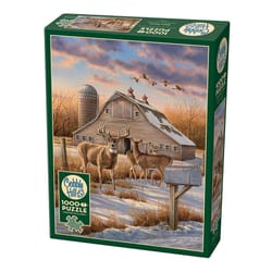 Cobble Hill Rural Route Jigsaw Puzzle Cardboard 1000 pc