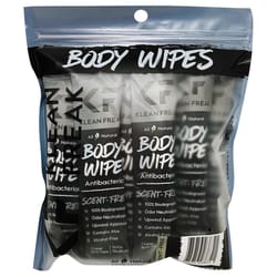 Klean Freak Black Body Wipes 12 pk