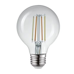 Globe Electric Wi-Fi Smart Home G25 E26 (Medium) Filament LED Bulb Tunable White 60 Watt Equivalence