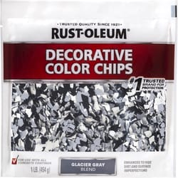 Rust-Oleum EpoxyShield Indoor and Outdoor Glacier Gray Blend Decorative Color Chips 1 lb