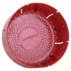 Aerolatte Red Plastic Coffee Grounds Catcher